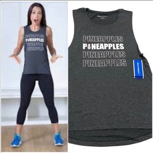 ISO ❤️ Beachbody Pineapple 80 Day Obsession Tank